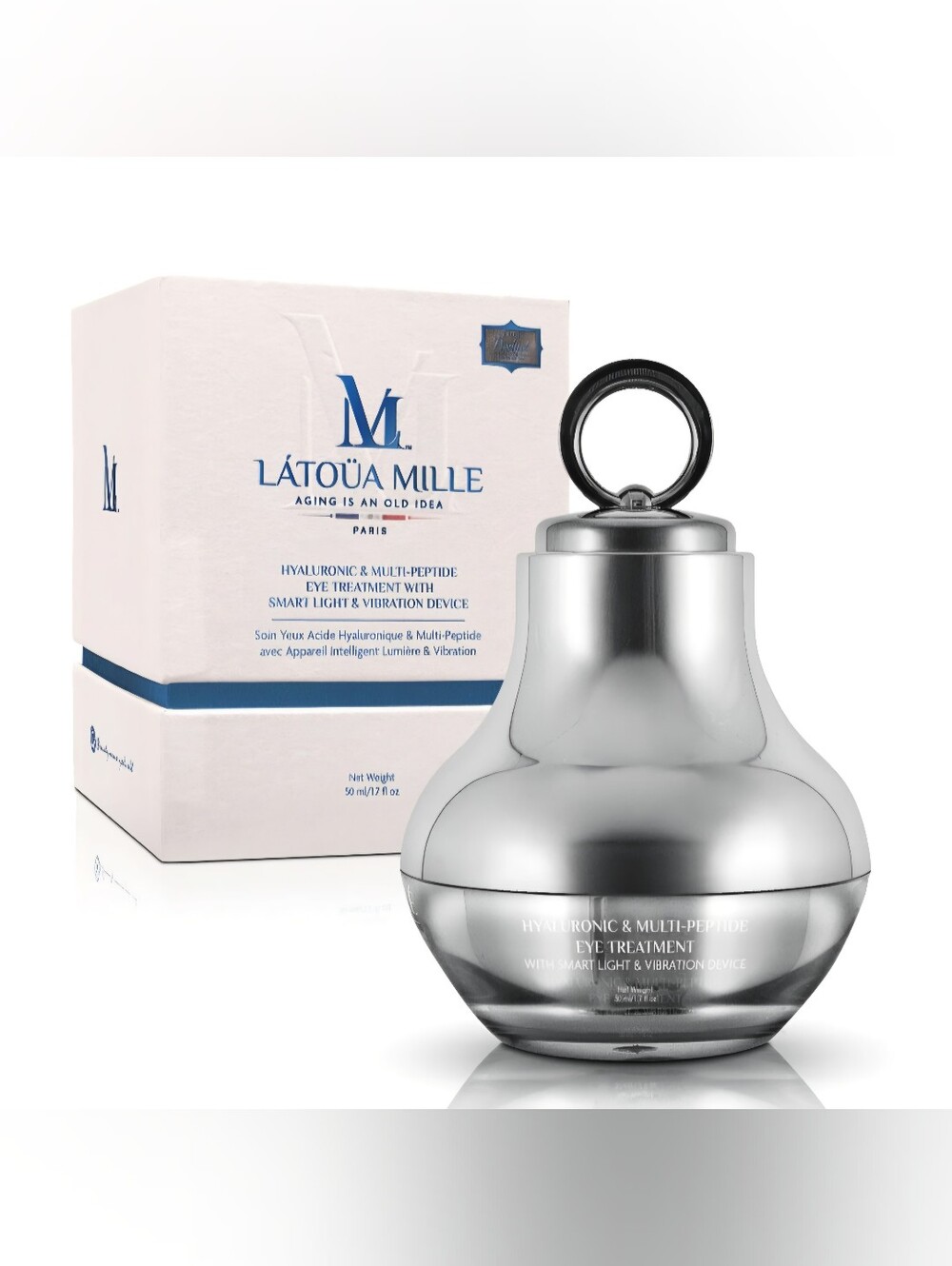 Hyaluronic & Multi-Peptide Eye Treatment LATÜA MILLE